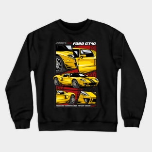 American GT40 Muscle Car Crewneck Sweatshirt